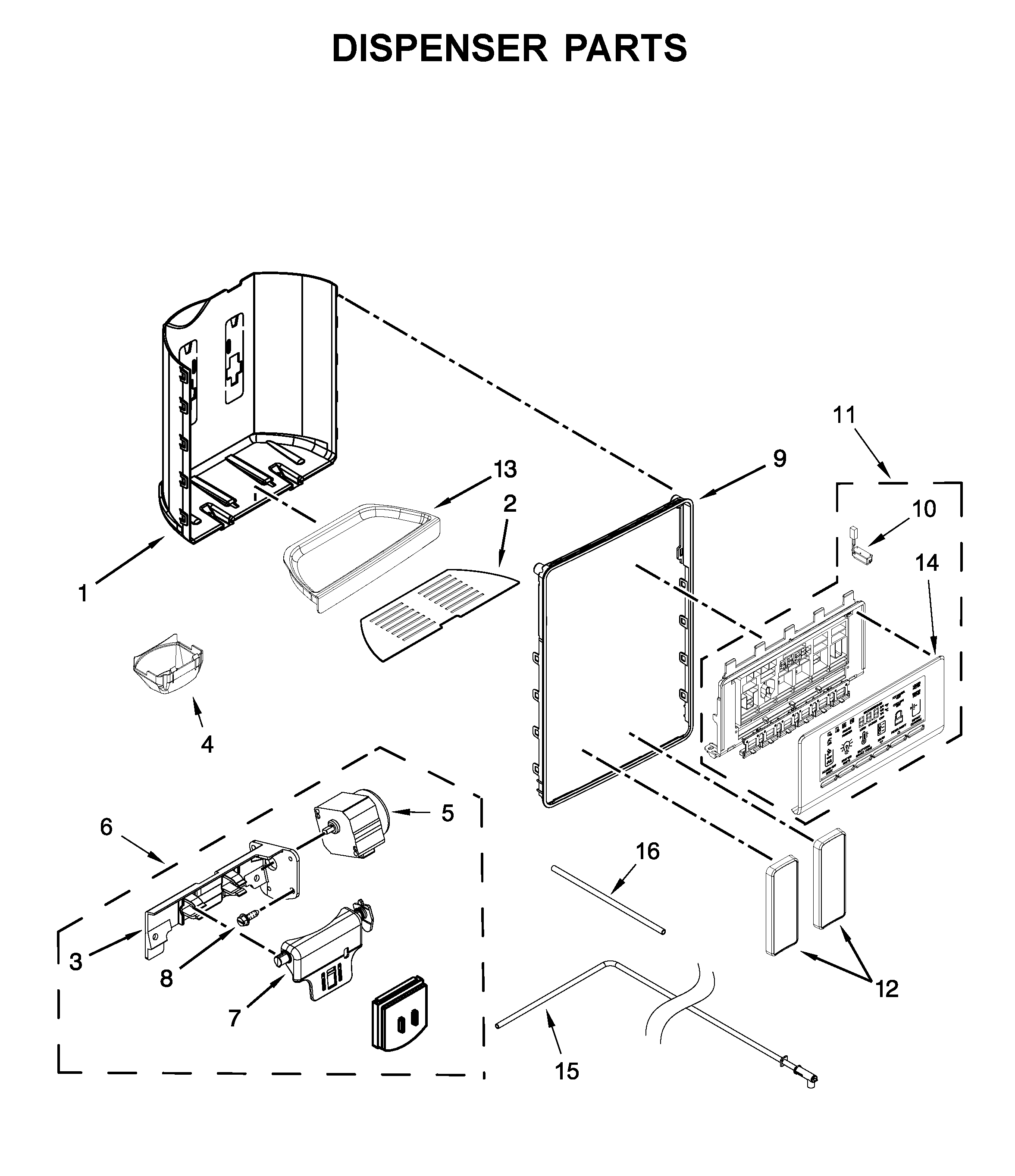 Dispenser parts