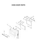 Oven door parts