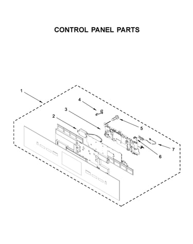 Control panel parts
