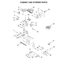 Jenn-Air JMC2427IM03 cabinet and stirrer parts diagram