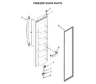 Maytag 5GRS315NHM00 freezer door parts diagram