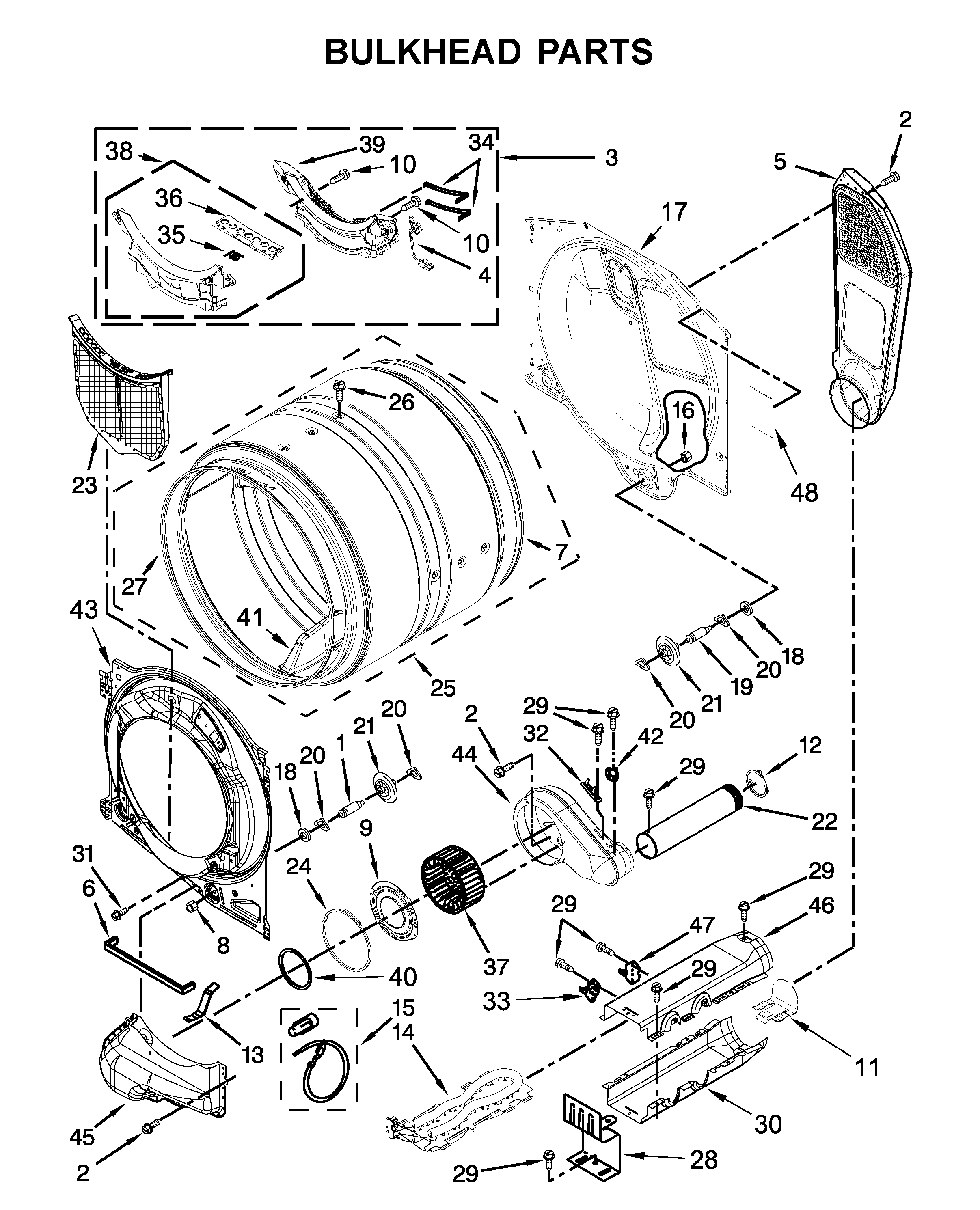 Bulkhead parts