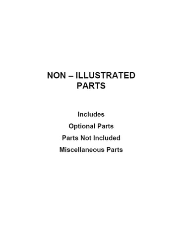 Optional parts (not included)