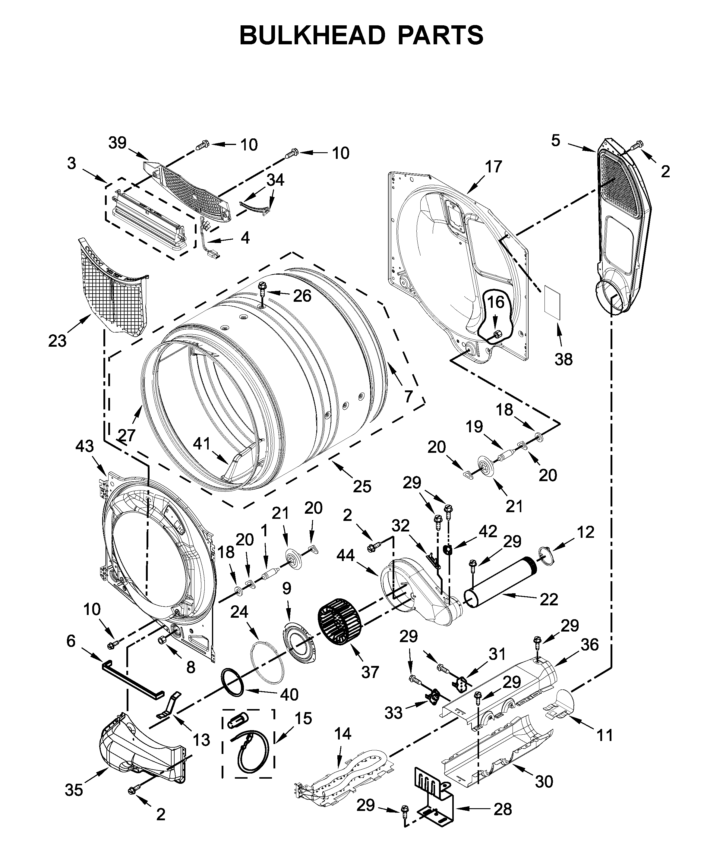 Bulkhead parts