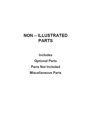 Optional parts (not included)