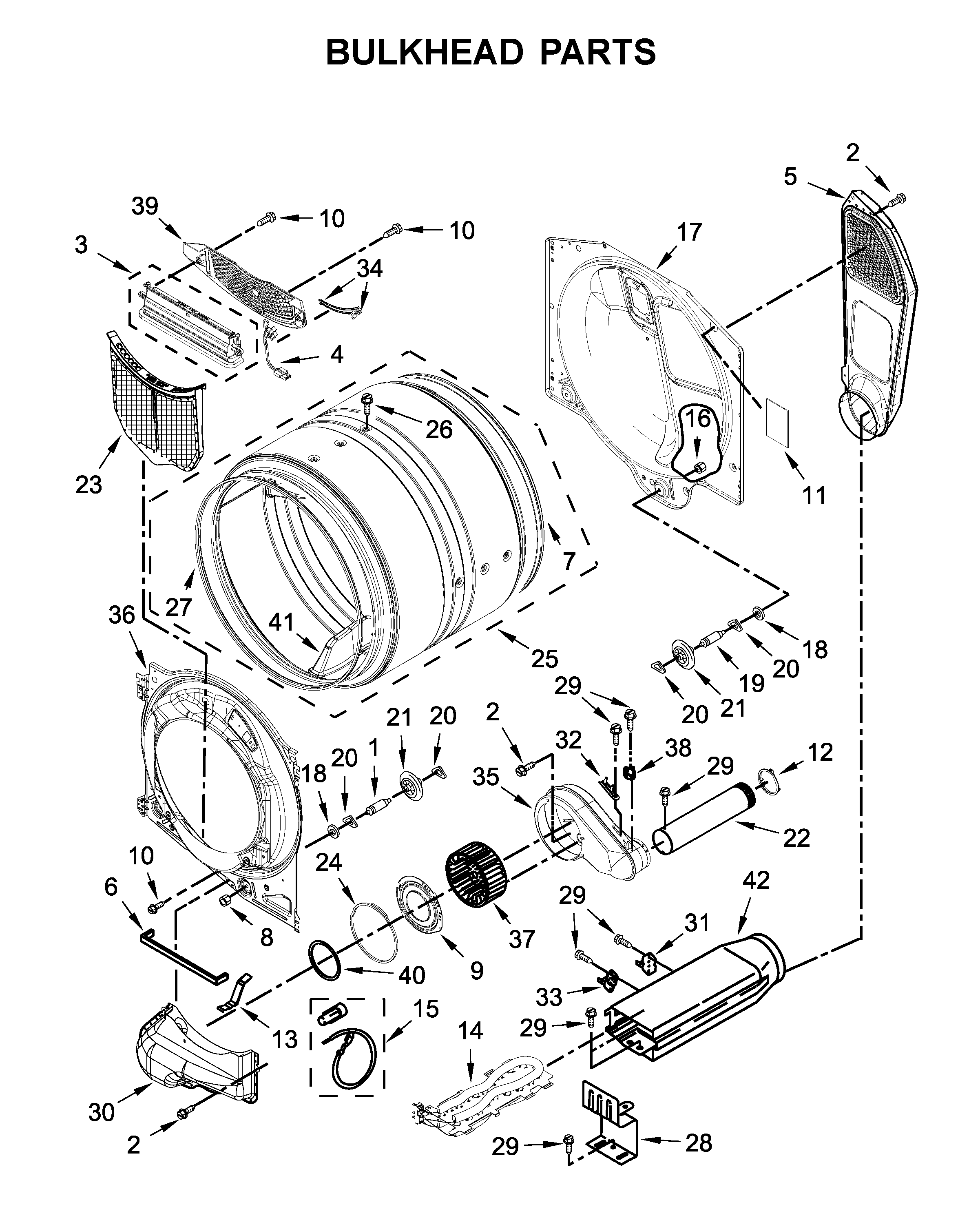 Bulkhead parts