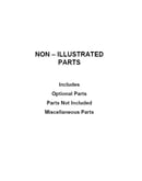 Optional parts (not included)