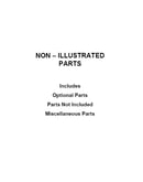 Optional parts (not included)