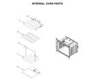 Whirlpool WOS51EC0HW02 internal oven parts diagram