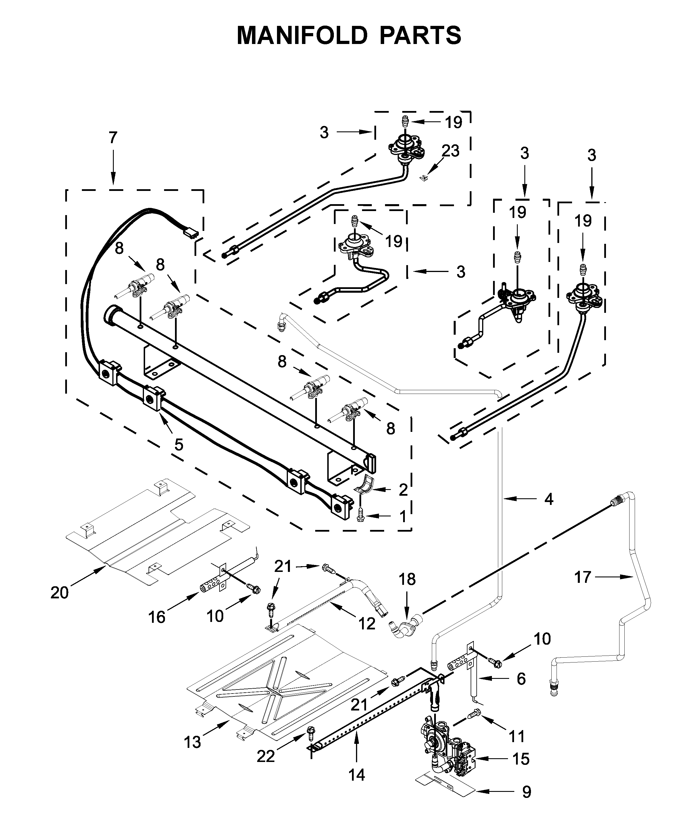 MANIFOLD PARTS