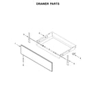 Whirlpool WFG515S0JS1 drawer parts diagram