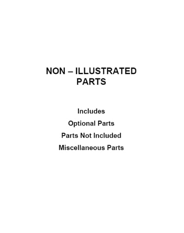 Optional parts (not included)