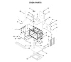 Whirlpool WOS31ES0JS01 oven parts diagram