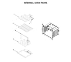Whirlpool WOS31ES0JS01 internal oven parts diagram