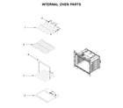 Whirlpool WOD51EC0HW02 internal oven parts diagram
