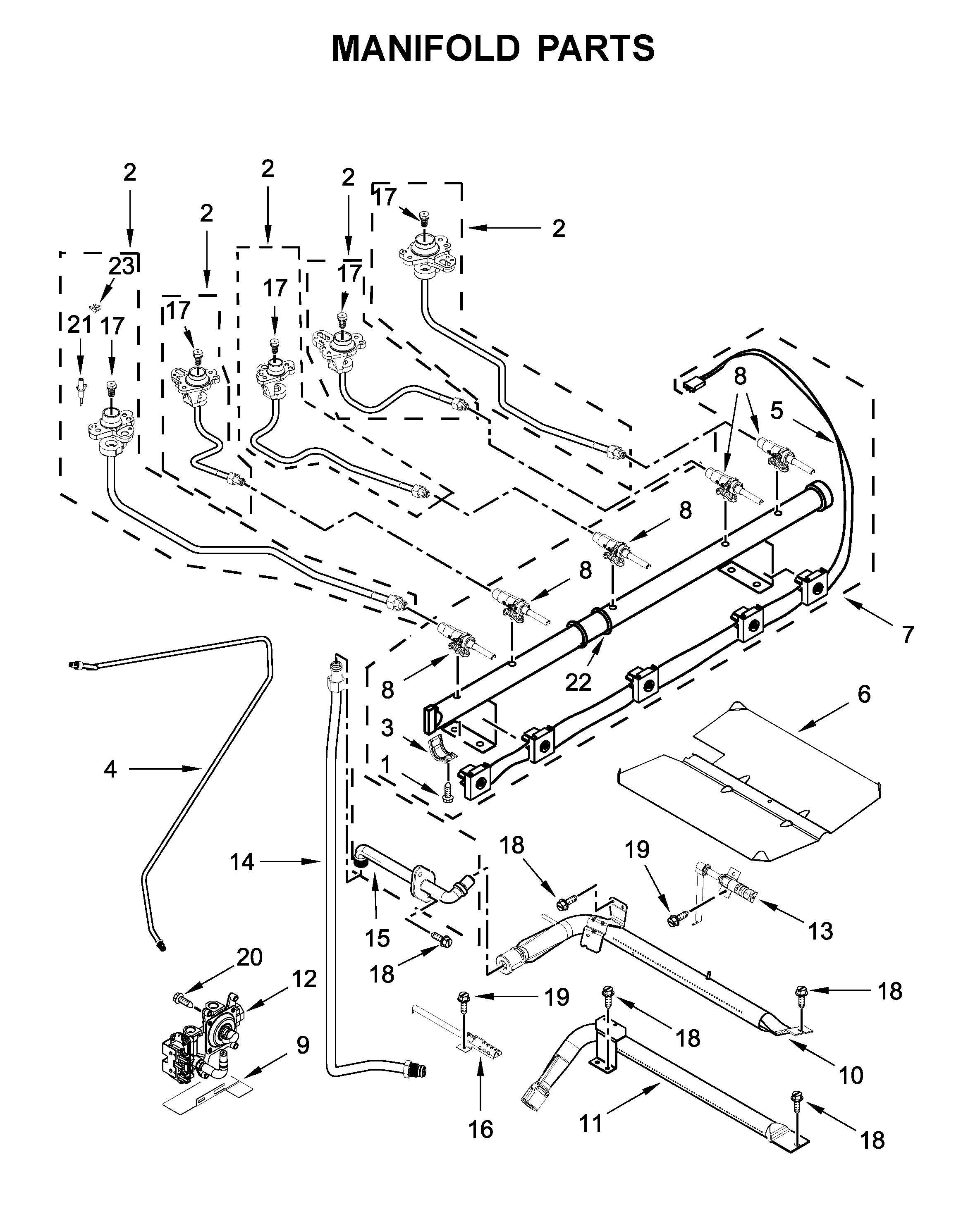 MANIFOLD PARTS