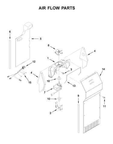 Air flow parts