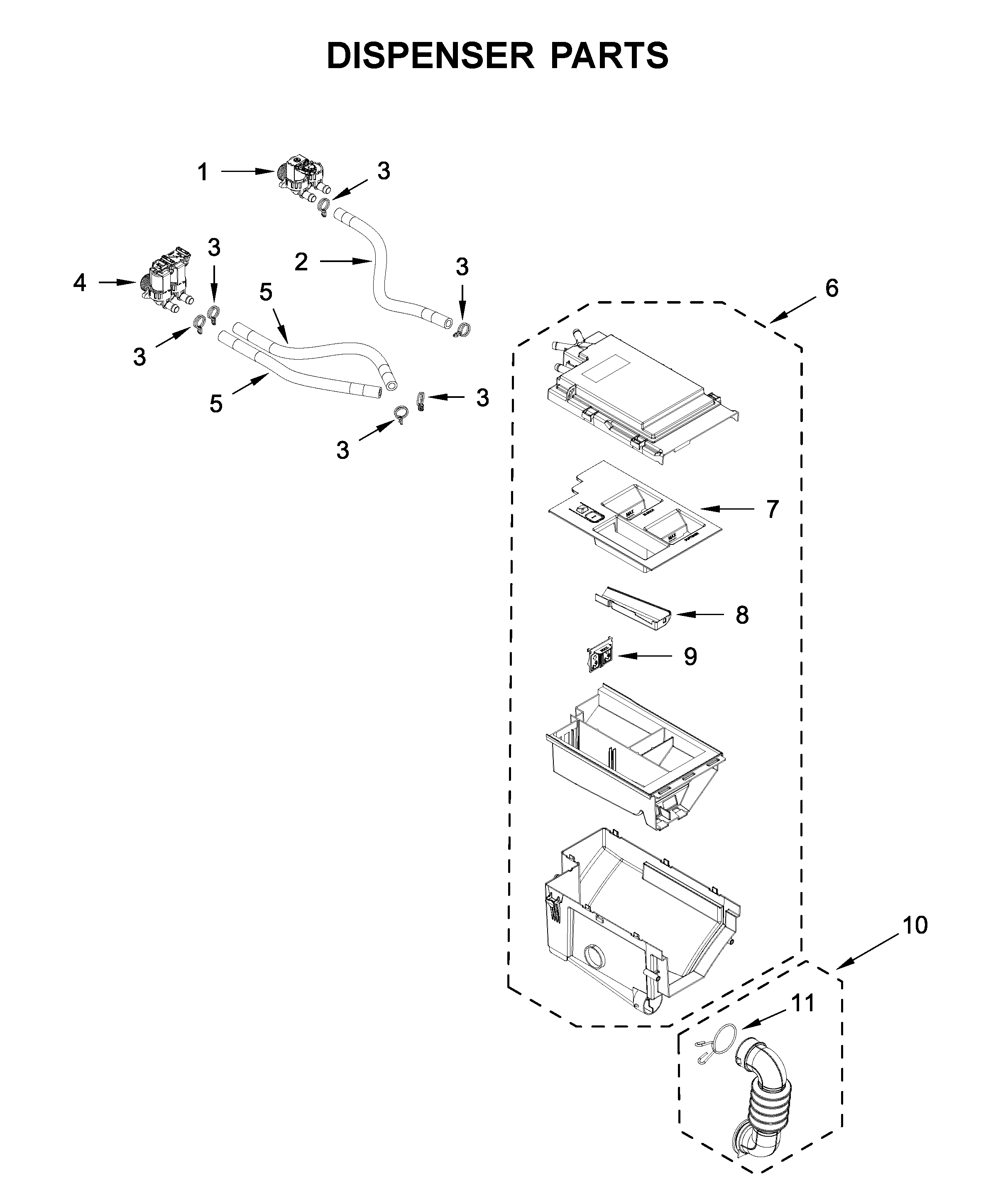 Dispenser parts