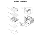 Maytag MEW9527FZ04 internal oven parts diagram