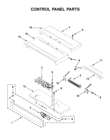 Control panel parts