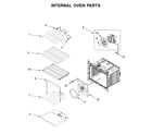 Maytag MEW9530FZ04 internal oven parts diagram