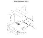 Maytag MMW9730FZ06 control panel parts diagram