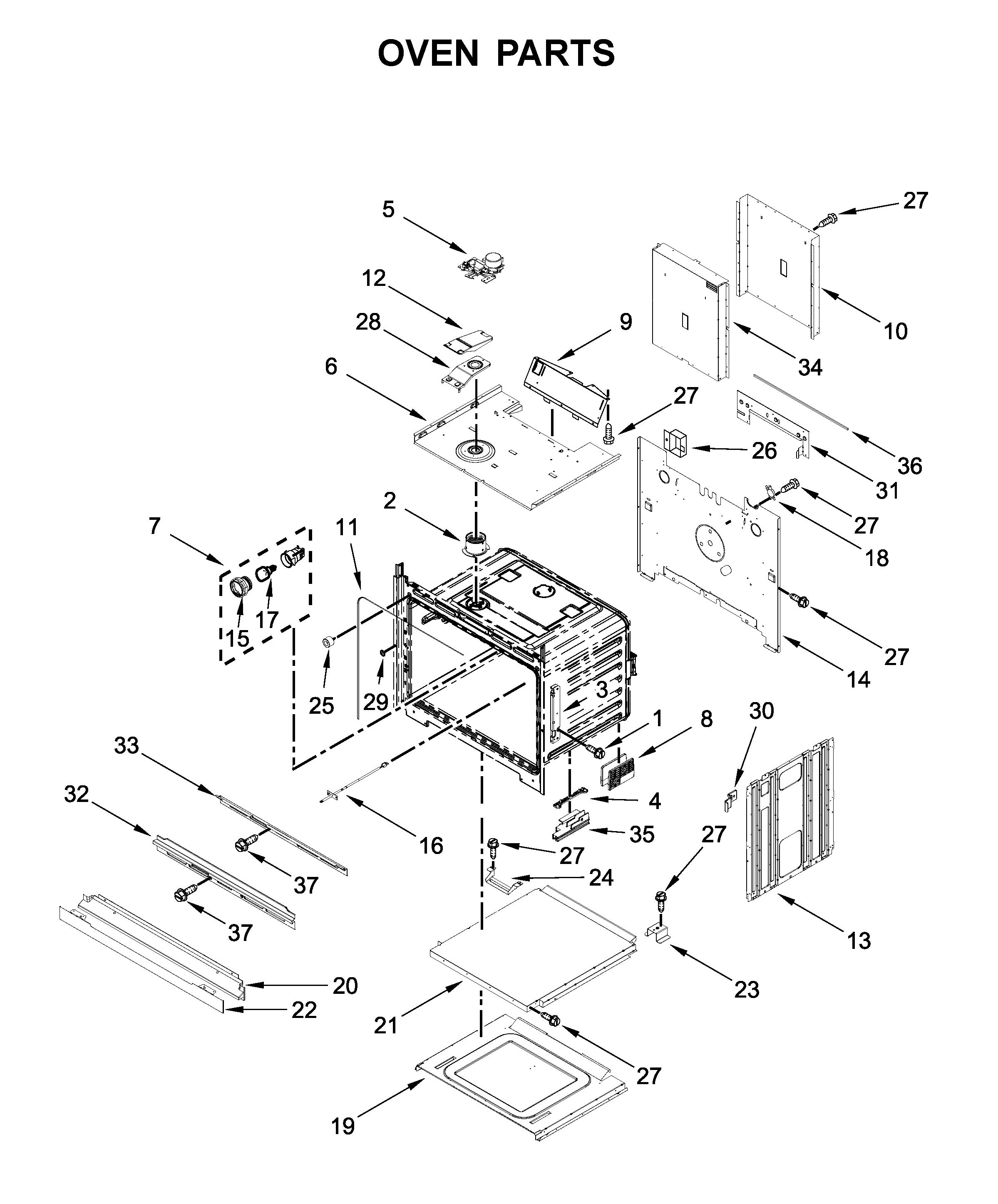 OVEN PARTS