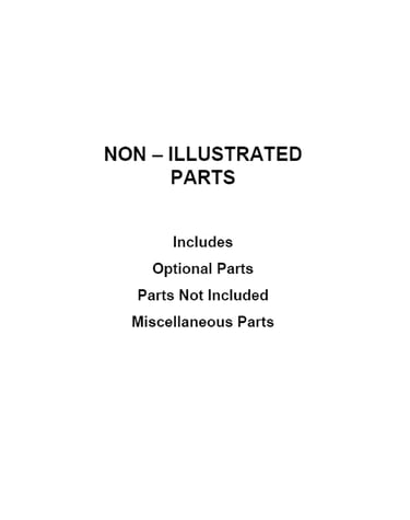 Optional parts (not included)