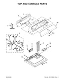 Top and console parts