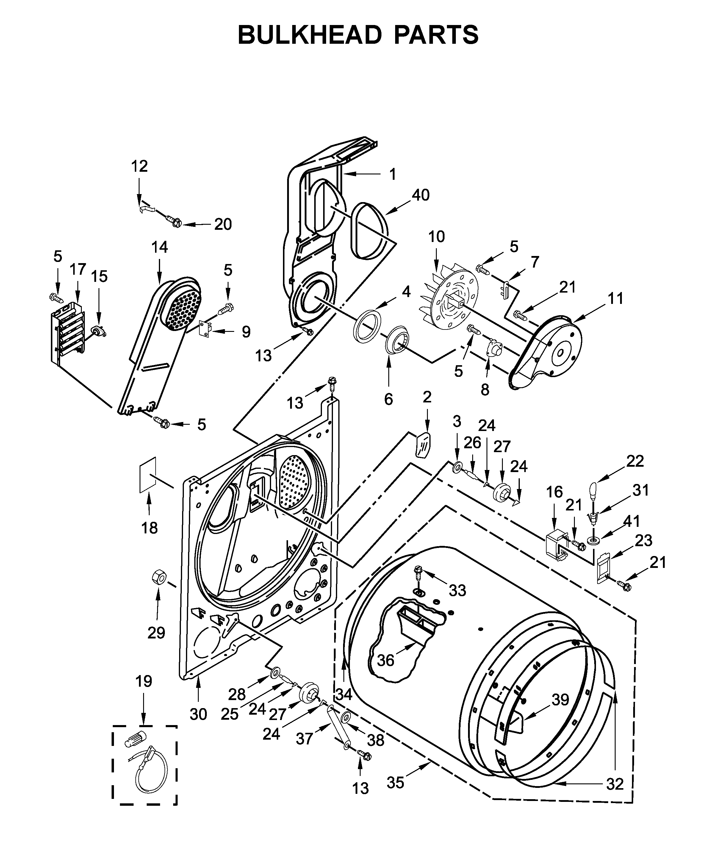 Bulkhead parts