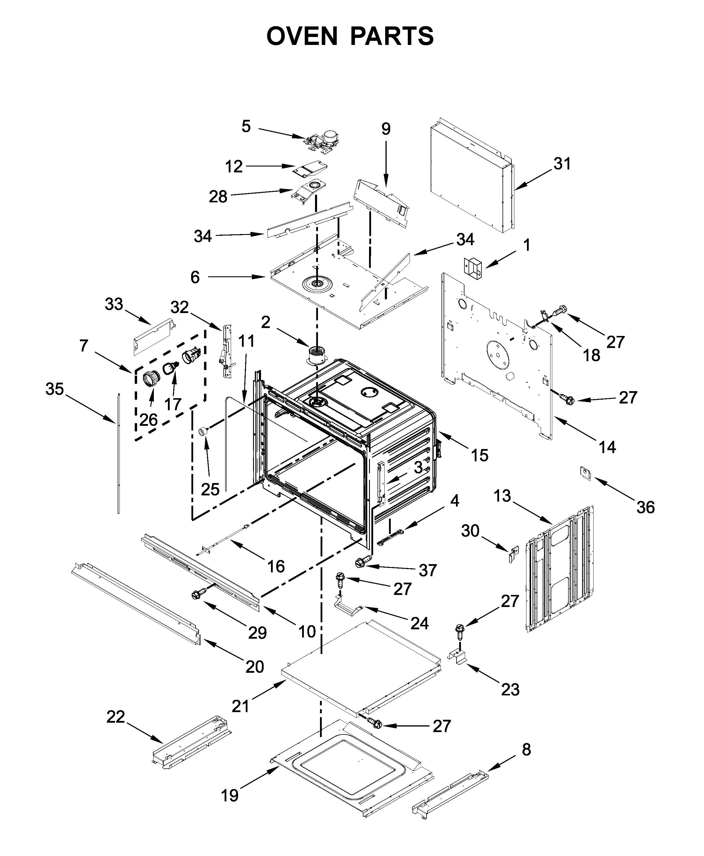 Oven parts