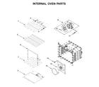 Whirlpool WOC75EC0HV04 internal oven parts diagram