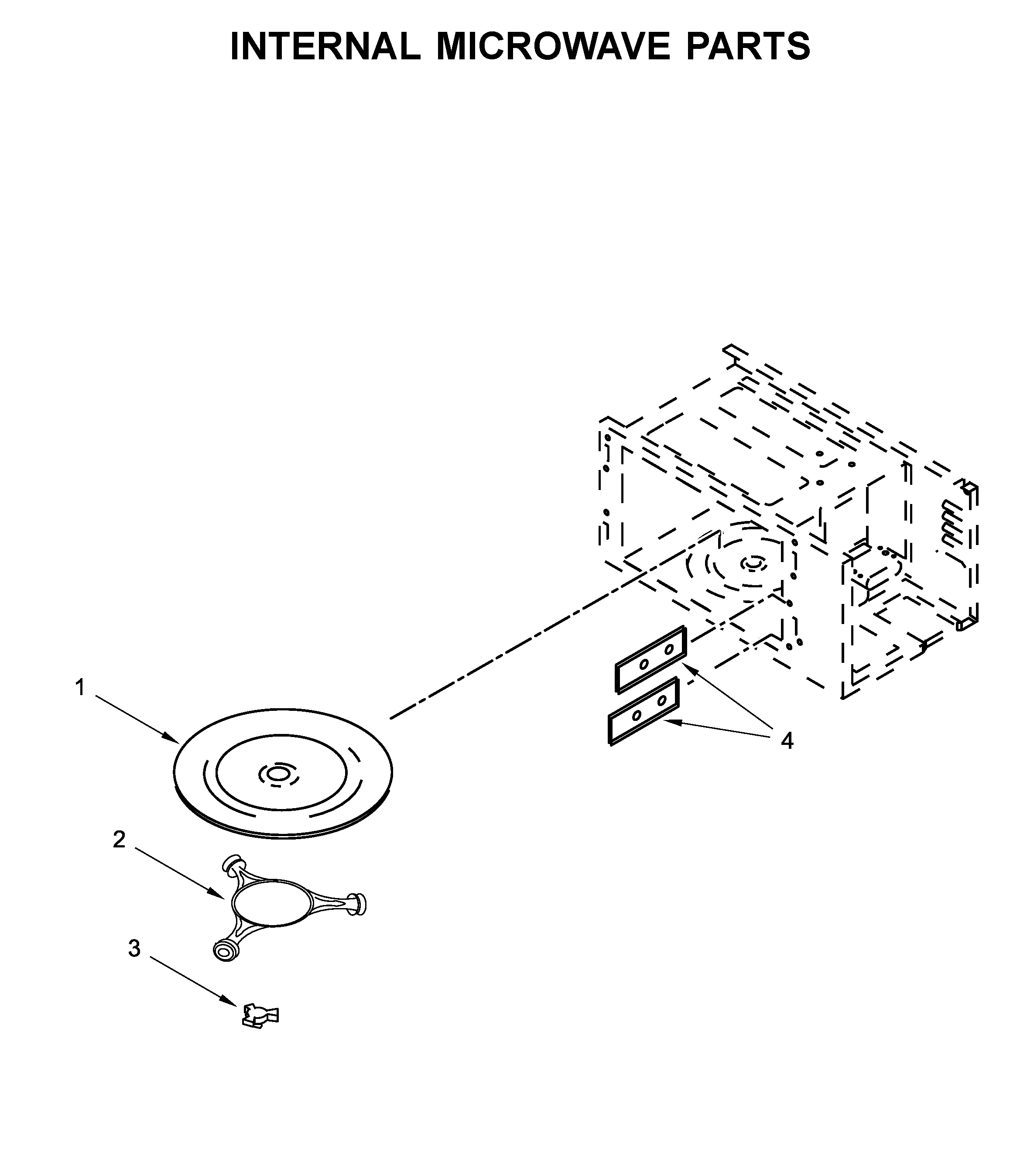 Internal microwave parts