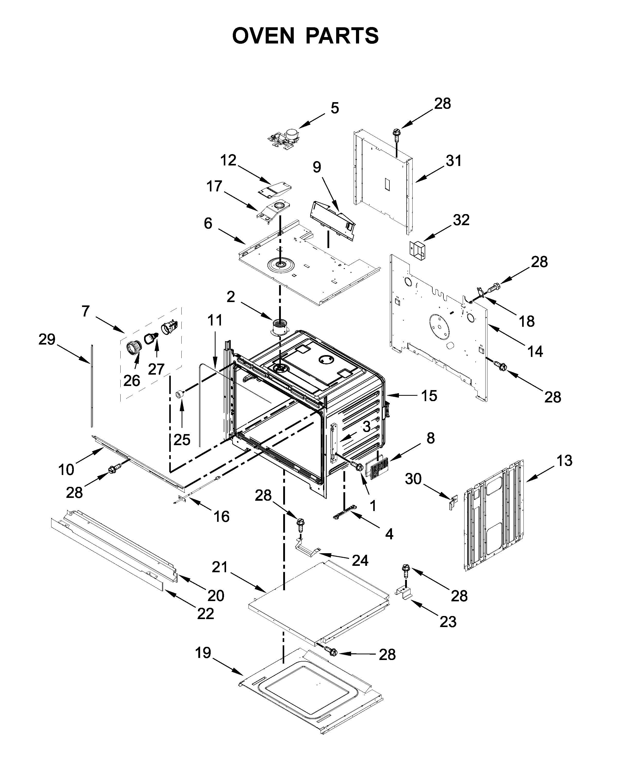 Oven parts