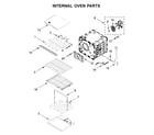 KitchenAid KOSE507EBL05 internal oven parts diagram
