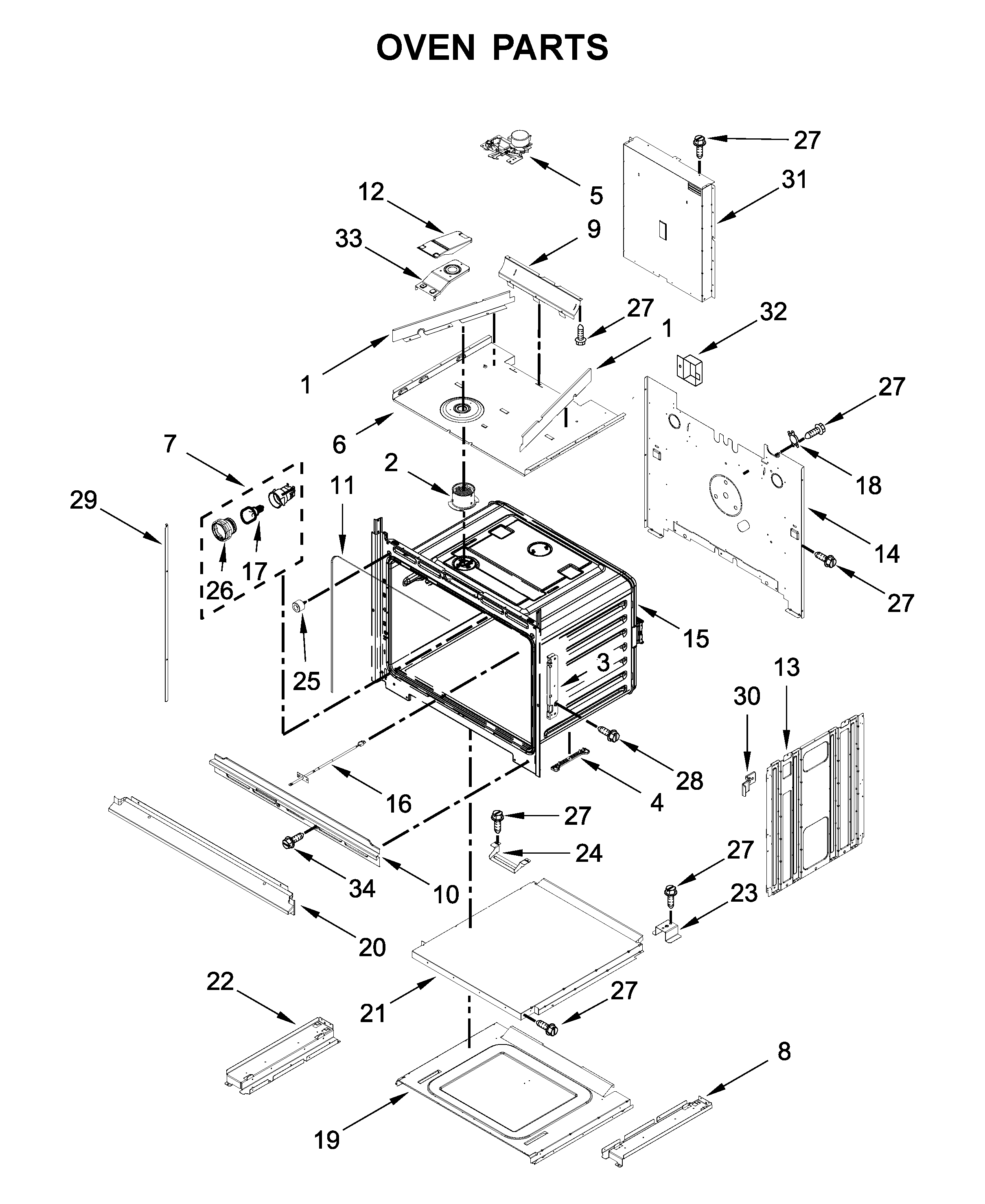 Oven parts