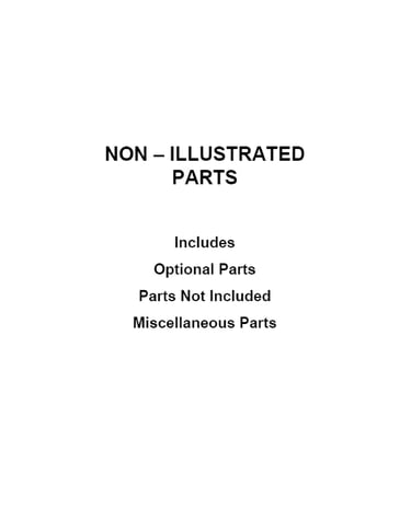 Optional parts (not included)
