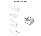 Whirlpool WOD51EC7HW02 internal oven parts diagram