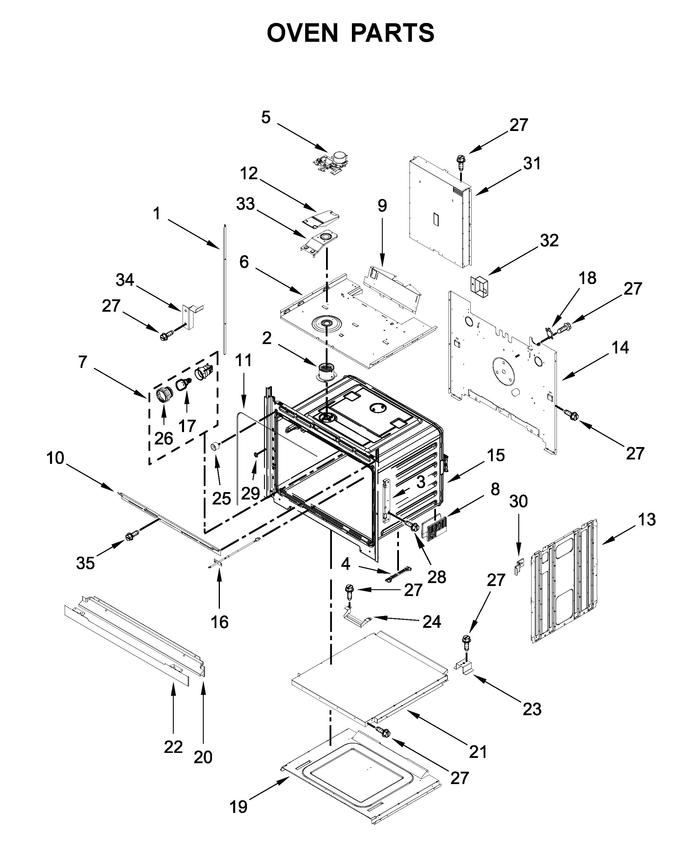 Oven parts