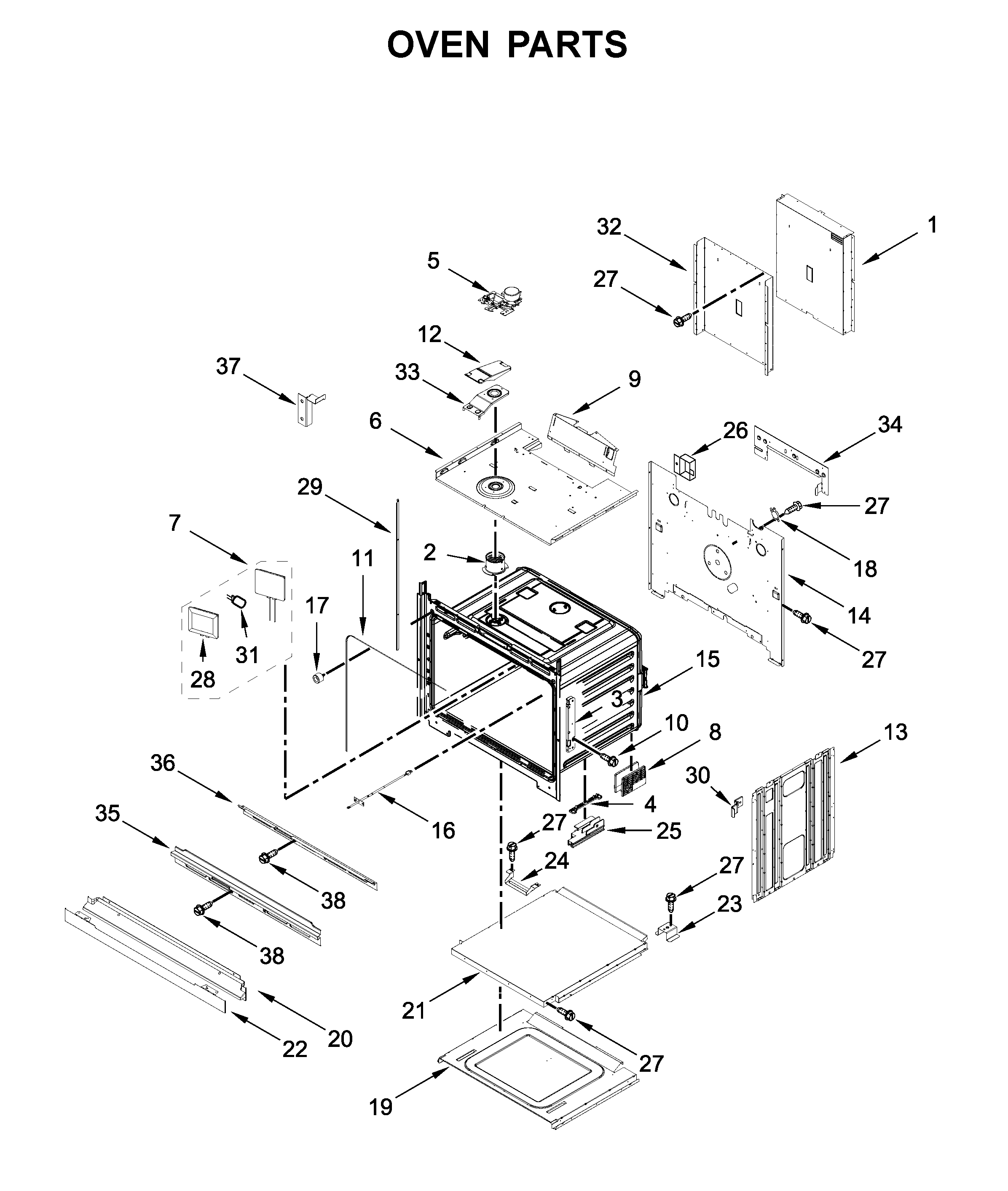 OVEN PARTS