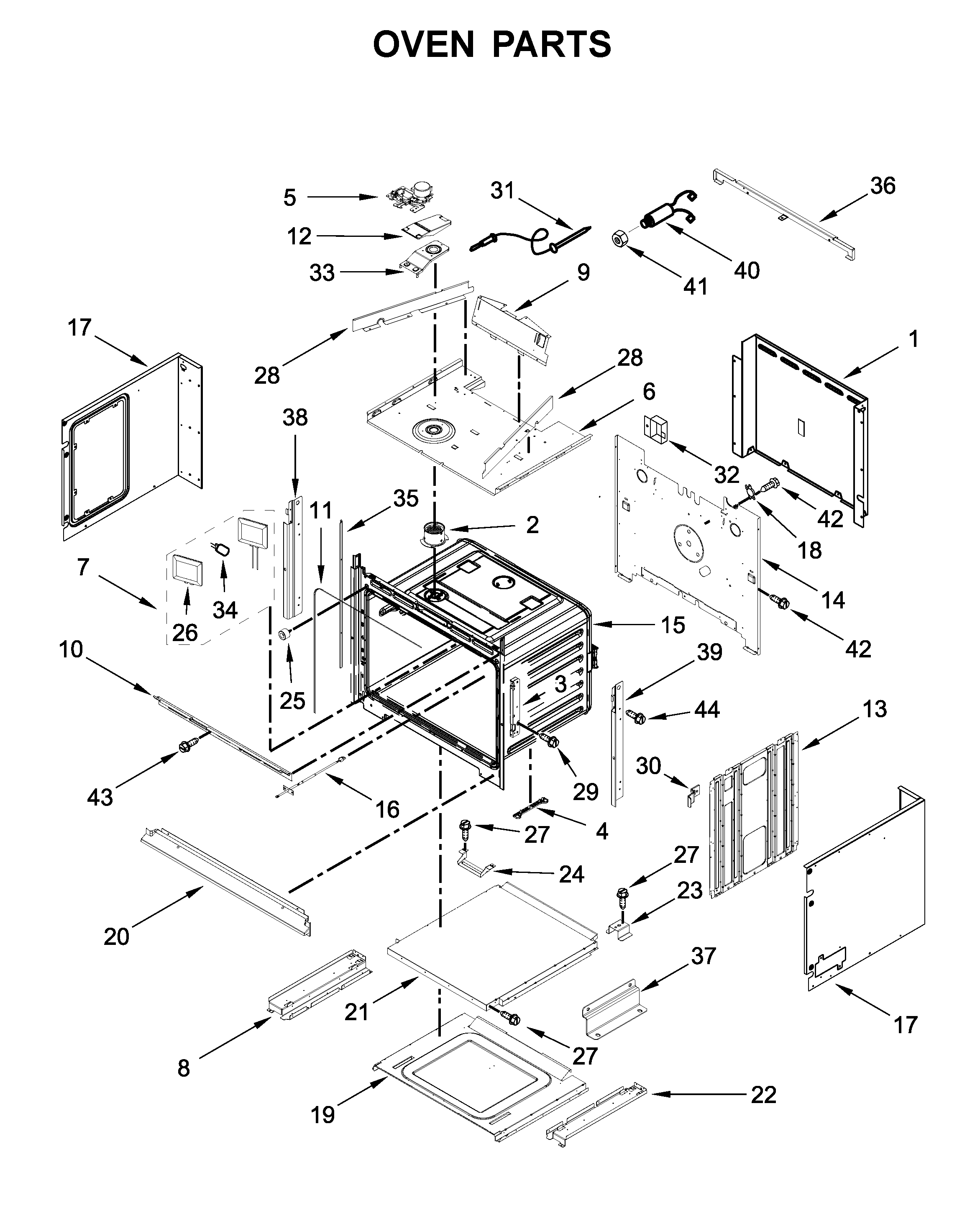 OVEN PARTS