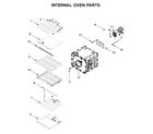 KitchenAid KOCE507EBS07 internal oven parts diagram