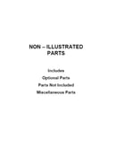 Optional parts (not included)