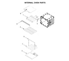 KitchenAid KODT107ESS04 internal oven parts diagram