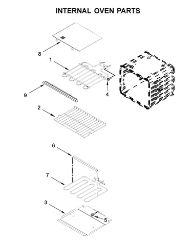 Internal oven parts