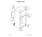 Whirlpool WRT518SZKV00 cabinet parts diagram