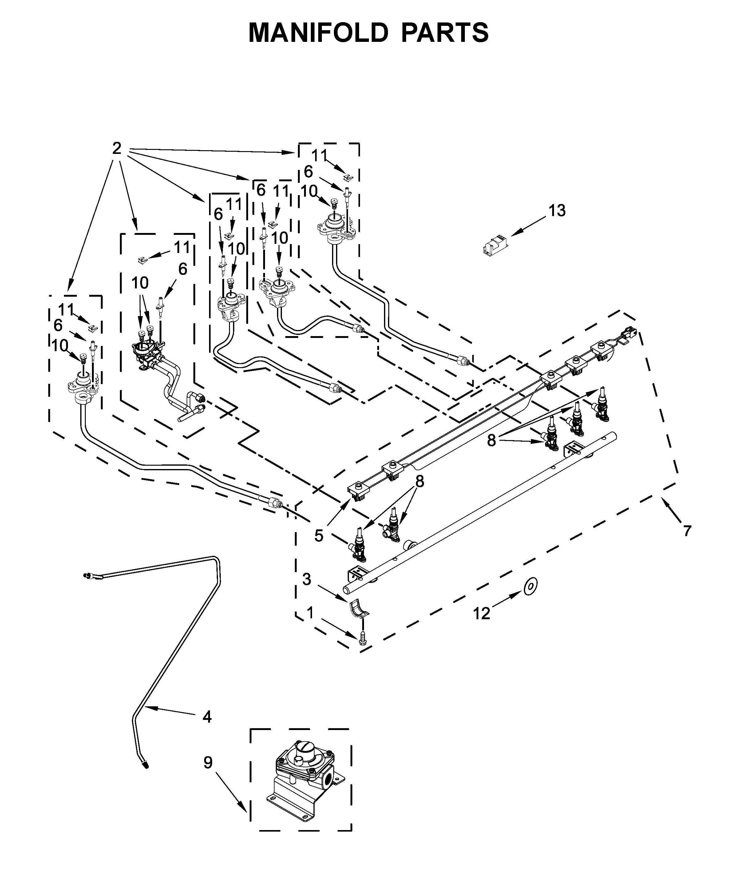 MANIFOLD PARTS