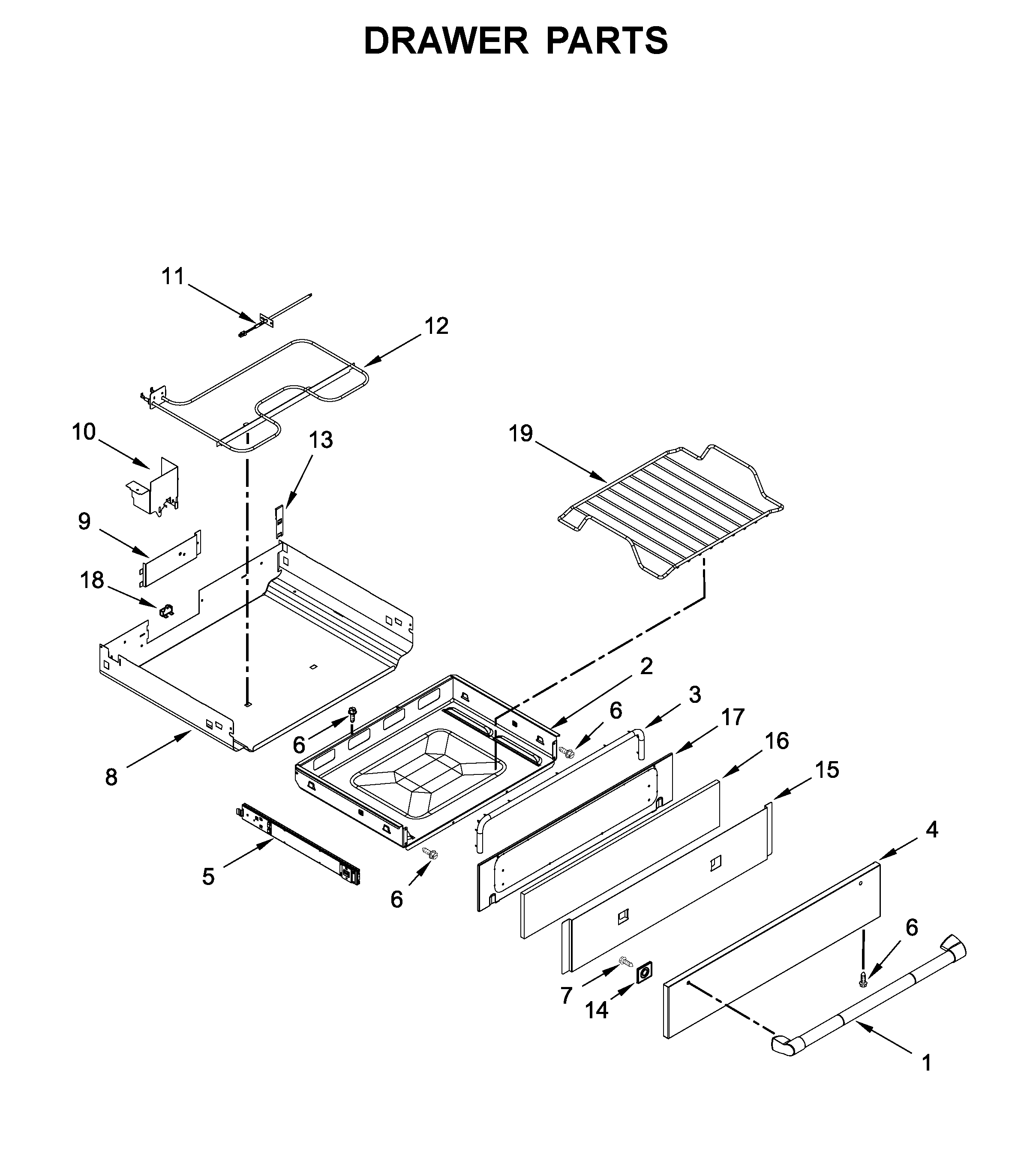 Drawer parts