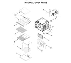 Jenn-Air JJW2830IM01 internal oven parts diagram