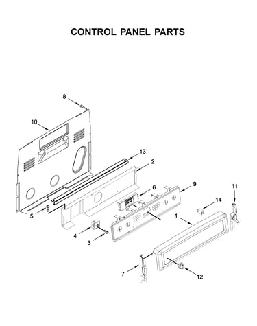Control panel parts